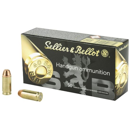 Picture of S&B .40SW 180GR FMJ, 50RD BOX