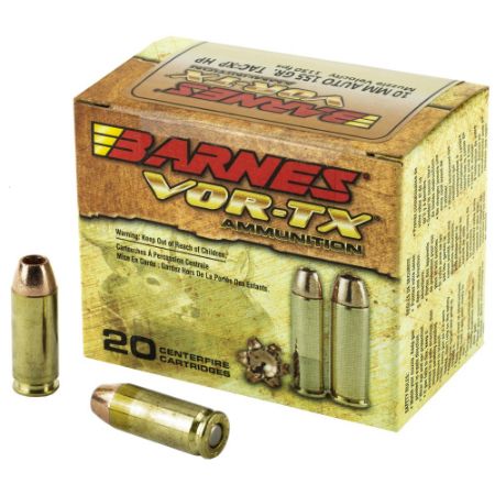 Picture of BARNES VOR-TX 10MM 155GR XPB HOLLOW POINT, 20RD BOX