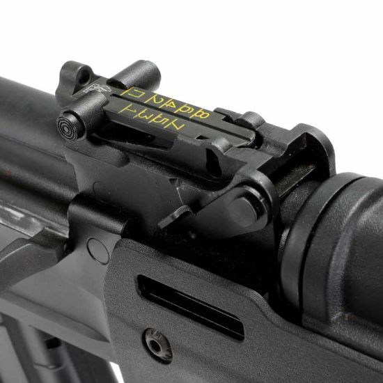 Picture of GG&G AK47 800 METER GHOST RING REAR SIGHT W/ YELLOW GRADUATIONS