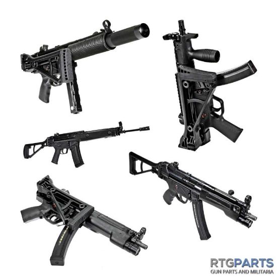 Picture of MP5 HK33 FOLDING STOCK W/ FOUR BUTTPADS, AC-UNITY