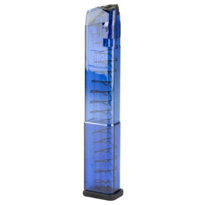 Picture of ETS GLOCK 18 9MM 32RD MAGAZINE BLUE, GEN 2, MODEL 17 18 19 26 34