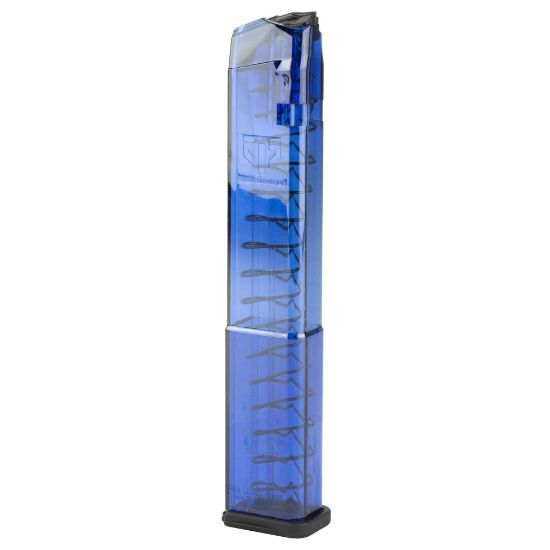 Picture of ETS GLOCK 18 9MM 32RD MAGAZINE BLUE, GEN 2, MODEL 17 18 19 26 34