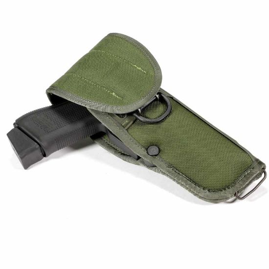 USGI OD M12 Holster for M9, 1911, Glock, CZ, NSN 1095-01-194-3343, ODG, OD Green, Olive Drab, GER-5683, RTG Parts