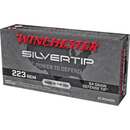 Picture of WINCHESTER SILVERTIP .223REM  64GR DEFENSE TIP, 20RD/BOX