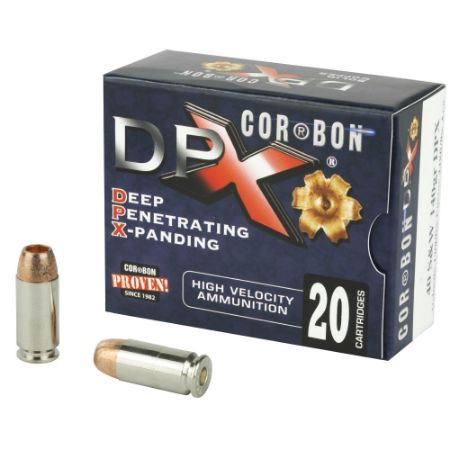 Picture of CORBON SELF DEFENSE .40SW 140GR DPX, 20RD BOX