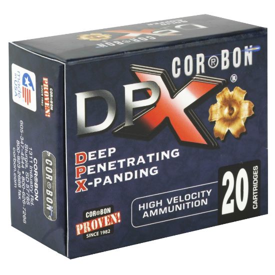 Picture of CORBON SELF DEFENSE .40SW 140GR DPX, 20RD BOX