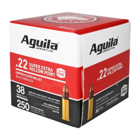 Picture of AGUILA .22LR HV 38GR HOLLOW POINT, 250RD/BOX