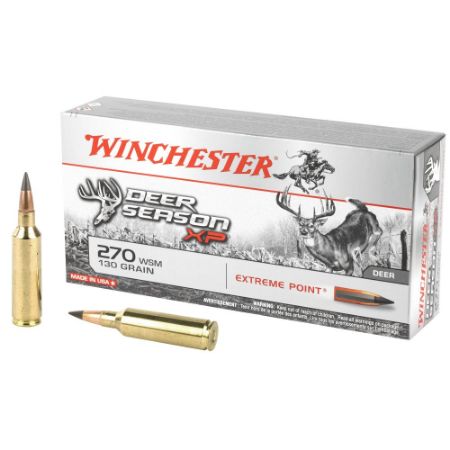 Picture of WINCHESTER DEER SEASON 270 WSM 130GR EXTREME POINT POLYMER TIP, 20RD/BOX