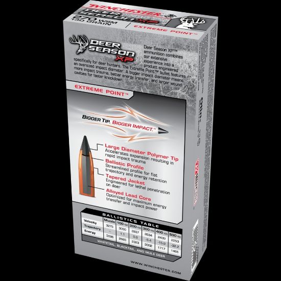 Picture of WINCHESTER DEER SEASON 270 WSM 130GR EXTREME POINT POLYMER TIP, 20RD/BOX