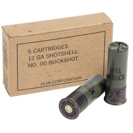 Picture of WINCHESTER MILITARY OVERRUN 12GA 2.75" 00 BUCKSHOT 5/BOX