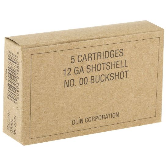Picture of WINCHESTER MILITARY OVERRUN 12GA 2.75" 00 BUCKSHOT 5/BOX