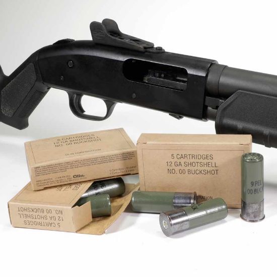 Picture of WINCHESTER MILITARY OVERRUN 12GA 2.75" 00 BUCKSHOT 5/BOX