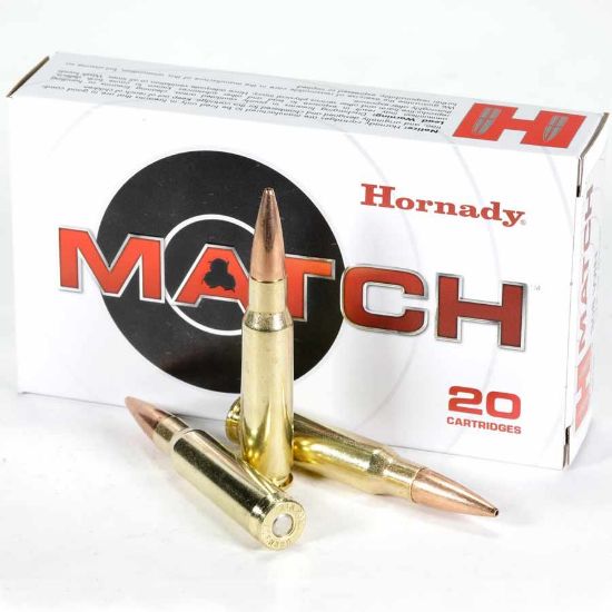 Picture of HORNADY MATCH .308 WIN 178GR BTHP, 20RD/BOX