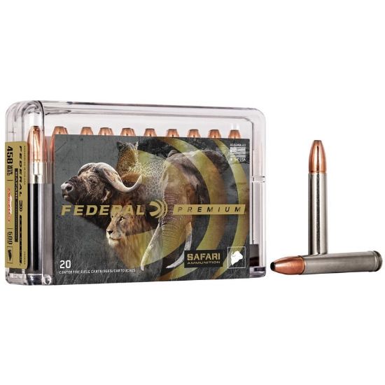 Picture of FEDERAL CAPE-SHOK 458 WIN MAG 500GR A-FRAME, 20RD/BOX