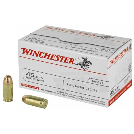 Picture of WINCHESTER .45ACP 230GR FMJ, 100RD BOX