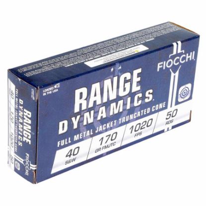 Picture of FIOCCHI 40SW 170GR FMJ-TC, 50RD BOX