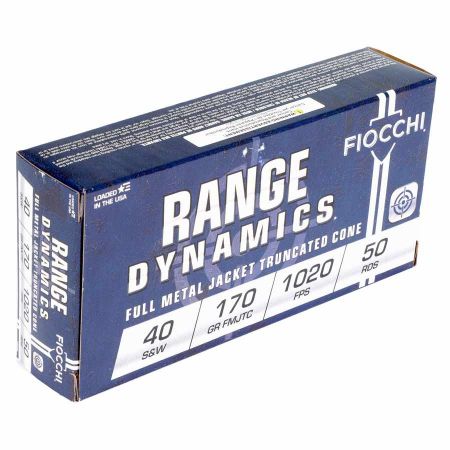 Picture of FIOCCHI 40SW 170GR FMJ-TC, 50RD BOX