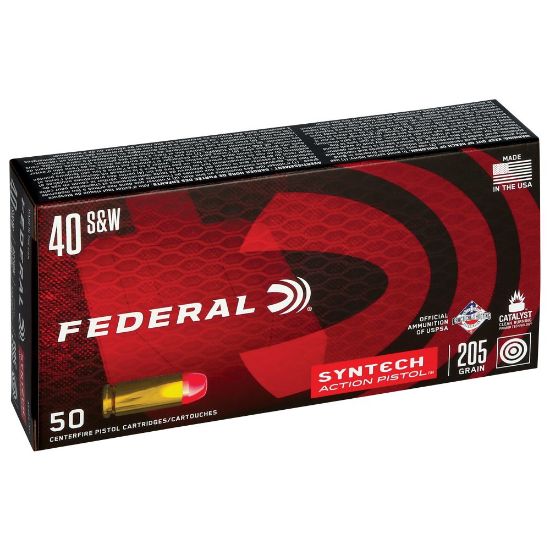 Picture of FEDERAL 40SW 205GR SYNTECH TSJ, 50RD/BOX