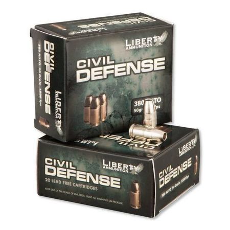 Picture of LIBERTY CIVIL DEFENSE .380 AUTO, 50GR 1500FPS, 20RD/BOX