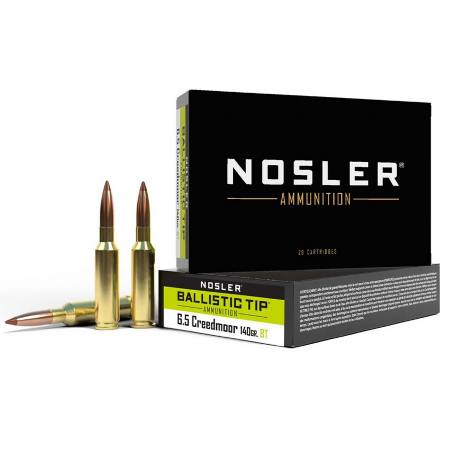 Picture of NOSLER BALLISTIC TIP 6.5 CREEDMOOR, 140GR, 20RD/BOX