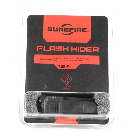 Picture of SUREFIRE 3-PRONG FLASH HIDER FOR FAL, THREAD 9/16 X 24