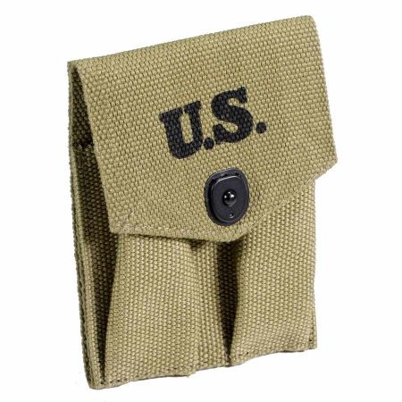 Picture of WWII STYLE KHAKI M1911A1 DUAL MAG POUCH