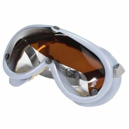 Picture of GERMAN BUNDESWEHR GREY GOGGLES W/ SUN SHADE