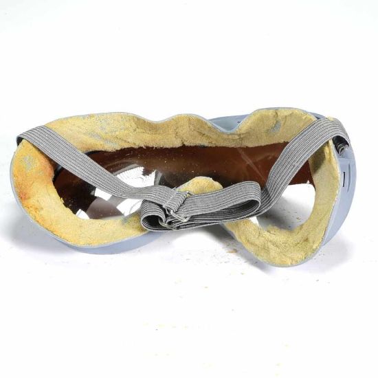 Picture of GERMAN BUNDESWEHR GREY GOGGLES W/ SUN SHADE