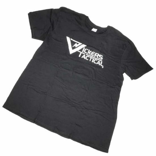 Picture of VICKERS TACTICAL LOGO T-SHIRT, CHARCOAL, MEDIUM