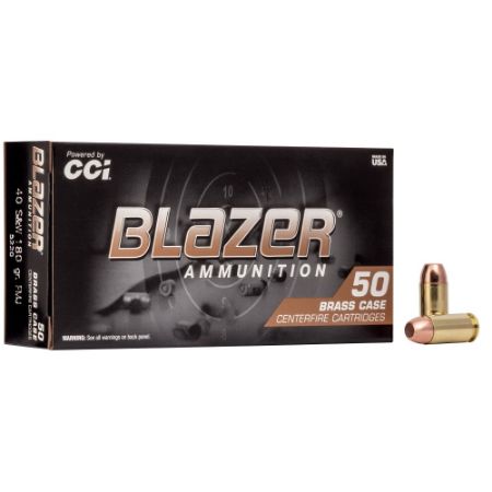 Picture of BLAZER BRASS .40SW 180GR FMJ, 50RD BOX