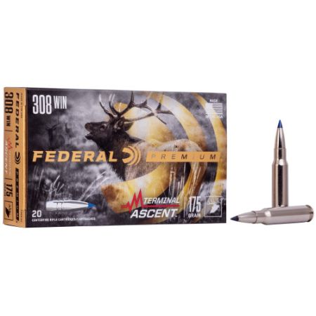 Picture of FEDERAL TERMINAL ASCENT .308 WIN 175GR, 20RD/BOX