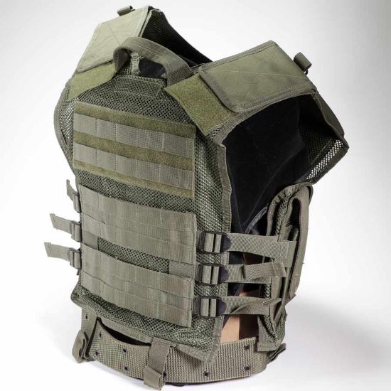 Picture of MIL-TEC USMC STYLE COMBAT VEST W/ BELT NEW, FLECTARN CAMO