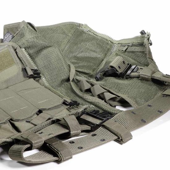 Picture of MIL-TEC USMC STYLE COMBAT VEST W/ BELT NEW, FLECTARN CAMO