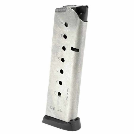 Picture of 1911 GOVERNMENT .45ACP 8RD STAINLESS STEEL MAGAZINE, MEC-GAR