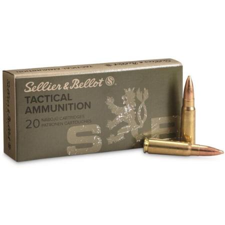 Picture of S&B 7.62x39MM 124GR FMJ, 20RD BOX