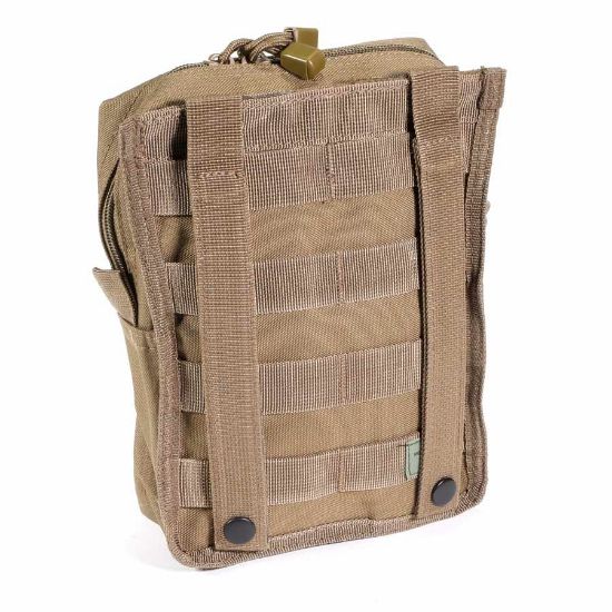 Picture of GERMAN MADE MOLLE 43-PIECE FIRST AID KIT, COYOTE TAN