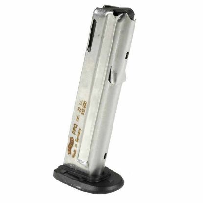 Picture of WALTHER PPQ .22LR 12RD MAGAZINE, STAINLESS, NEW