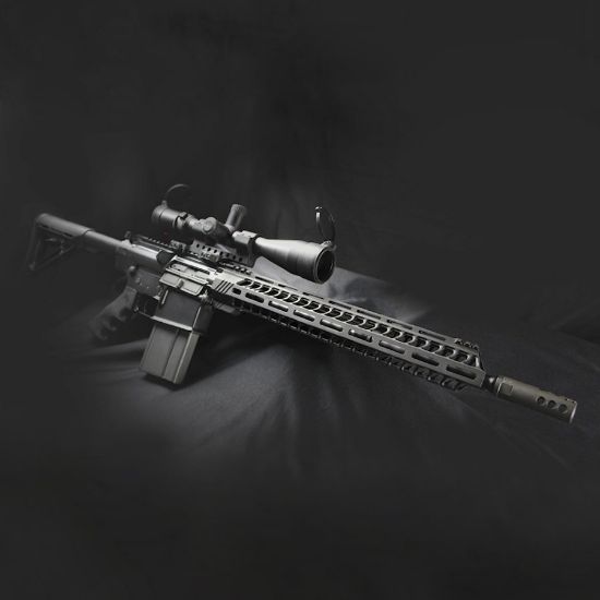 Picture of SAMSON SXS LIGHTWEIGHT 15 INCH 7.62/.308 M-LOK HANDGUARD - DPMS HIGH