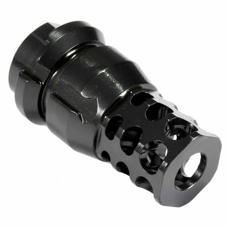 Picture of JMAC CUSTOMS 360 MUZZLE BRAKE FOR STEYR AUG 13X1LH, KEYMOUNT (KEYMICRO)