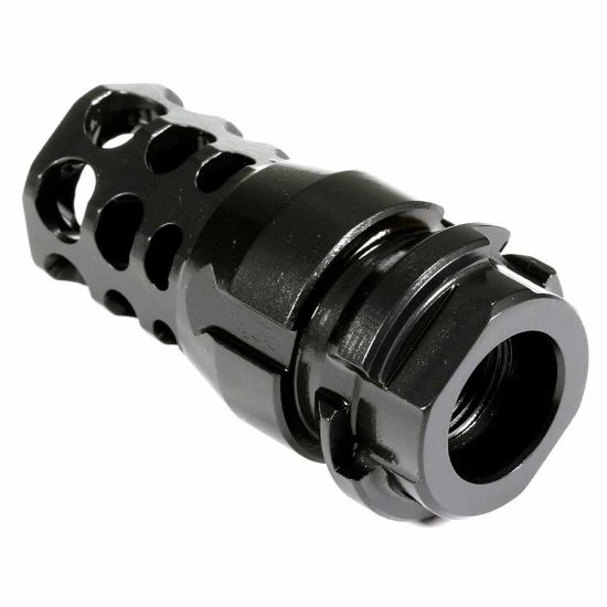 Picture of JMAC CUSTOMS 360 MUZZLE BRAKE FOR STEYR AUG 13X1LH, KEYMOUNT (KEYMICRO)