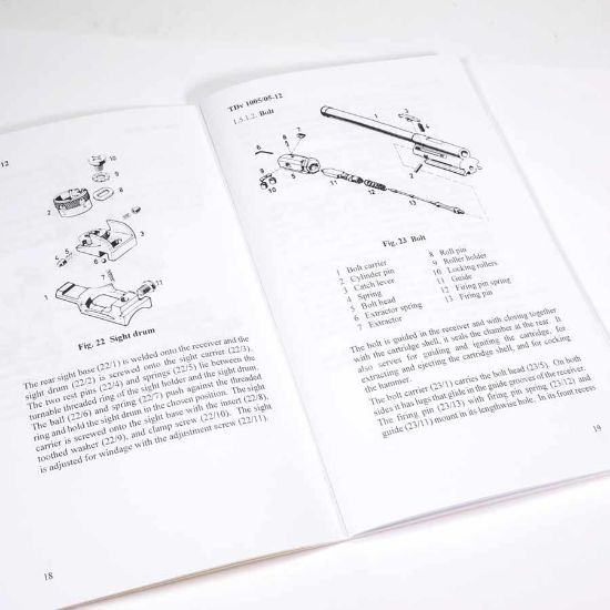 Picture of G3 RIFLE OPERATION & FIELD REPAIR MANUAL, 4-PART 2-BOOK SET, IN ENGLISH