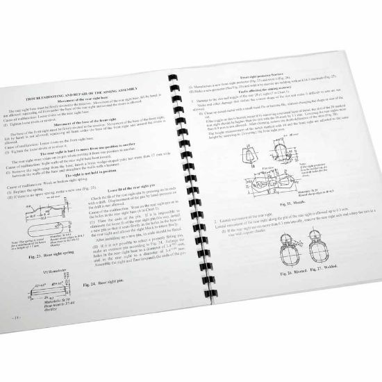 Picture of RUSSIAN 1956 PPSh-41 / PPS-43 REPAIR MANUAL, ENGLISH TRANSLATION