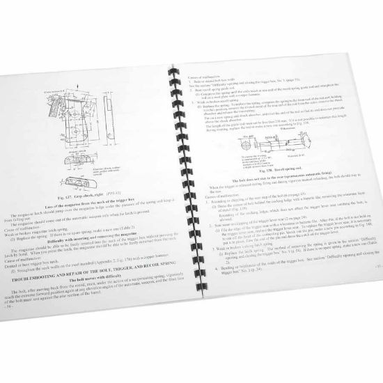 Picture of RUSSIAN 1956 PPSh-41 / PPS-43 REPAIR MANUAL, ENGLISH TRANSLATION