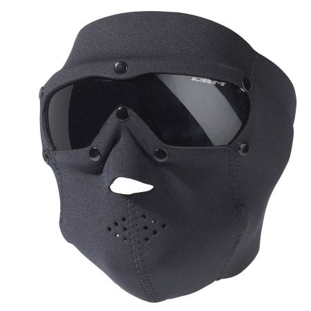 Picture of SWISSEYE BLACK NEOPRENE MASK W/ SMOKE LENSES NEW