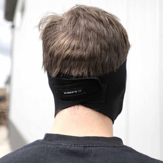 Picture of SWISSEYE BLACK NEOPRENE MASK W/ SMOKE LENSES NEW