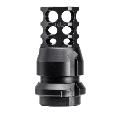 Picture of JMAC CUSTOMS 360 MUZZLE BRAKE FOR FAL METRIC 9/16X24LH KEYMOUNT (KEYMICRO)