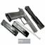 Picture of SIG CALIBER X-CHANGE KIT 9MM P320-X5, GRAY FINISH, FIBER OPTIC FRONT & R2 ADJUSTABLE REAR, TWO MAGS