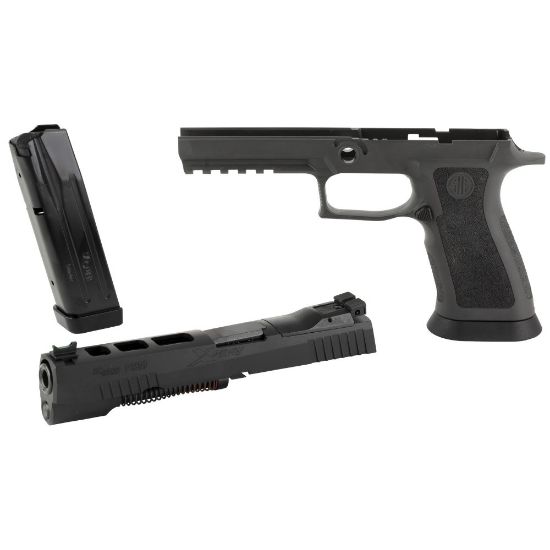 Picture of SIG CALIBER X-CHANGE KIT 9MM P320-X5, GRAY FINISH, FIBER OPTIC FRONT & R2 ADJUSTABLE REAR, TWO MAGS
