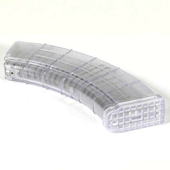 Picture of AK47 30RD 7.62x39 GEN2 CLEAR MAGAZINE, BHO FOLLOWER, NOW AVAILABLE, AC-UNITY