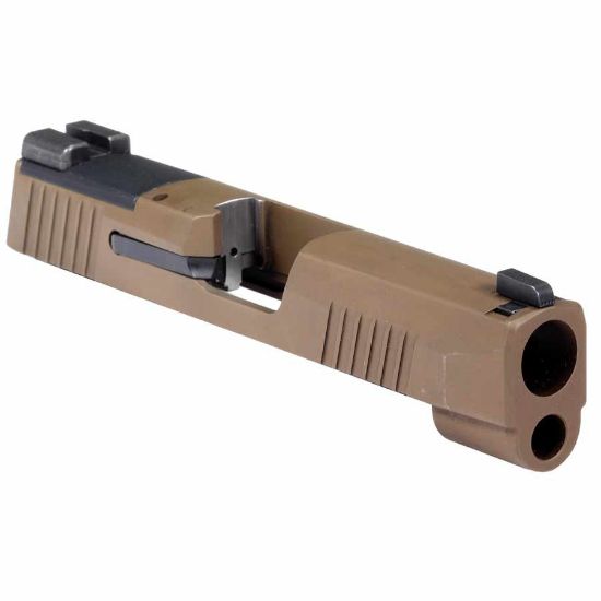 Picture of SIG P365XL SLIDE ASSEMBLY COYOTE XRAY3 NIGHT SIGHTS, COMPATIBLE W/ 3.7" 9MM BARREL